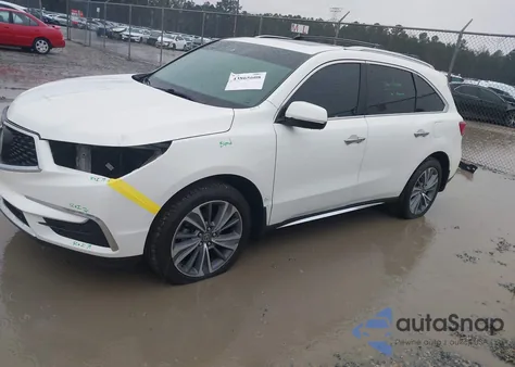 2017 Acura Mdx Technology Package z USA, uszkodzony, nr VIN 5J8YD4H53HL002240